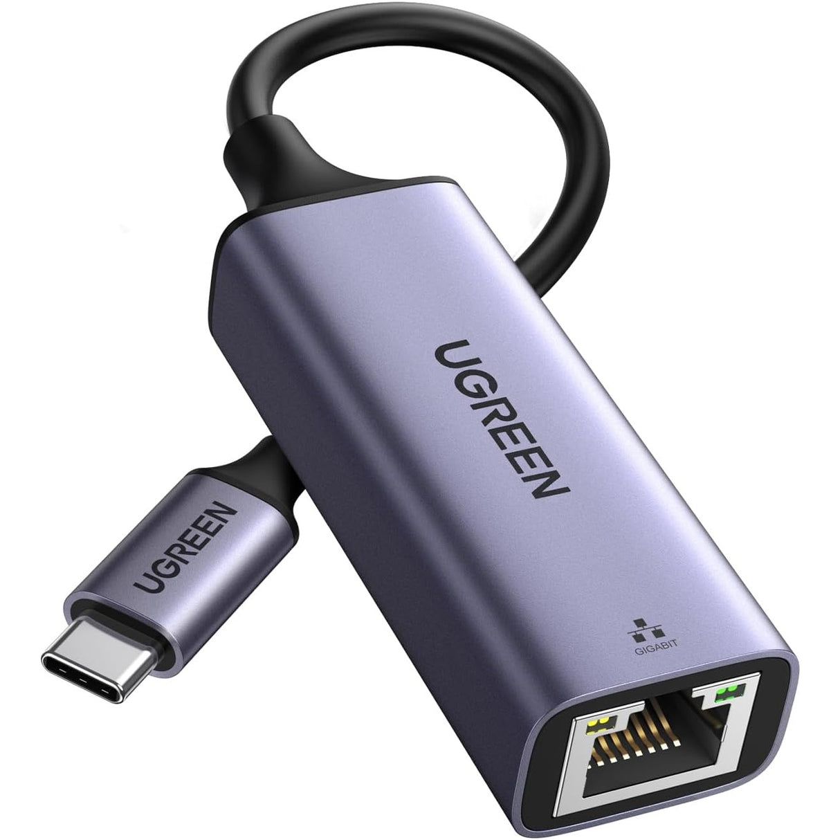 UGREEN Adaptador USB-C a Ethernet Gigabit Compatible con MacBook Pro Air iPad Pro Air Surface Go Galaxy S22 Xiaomi Mi12