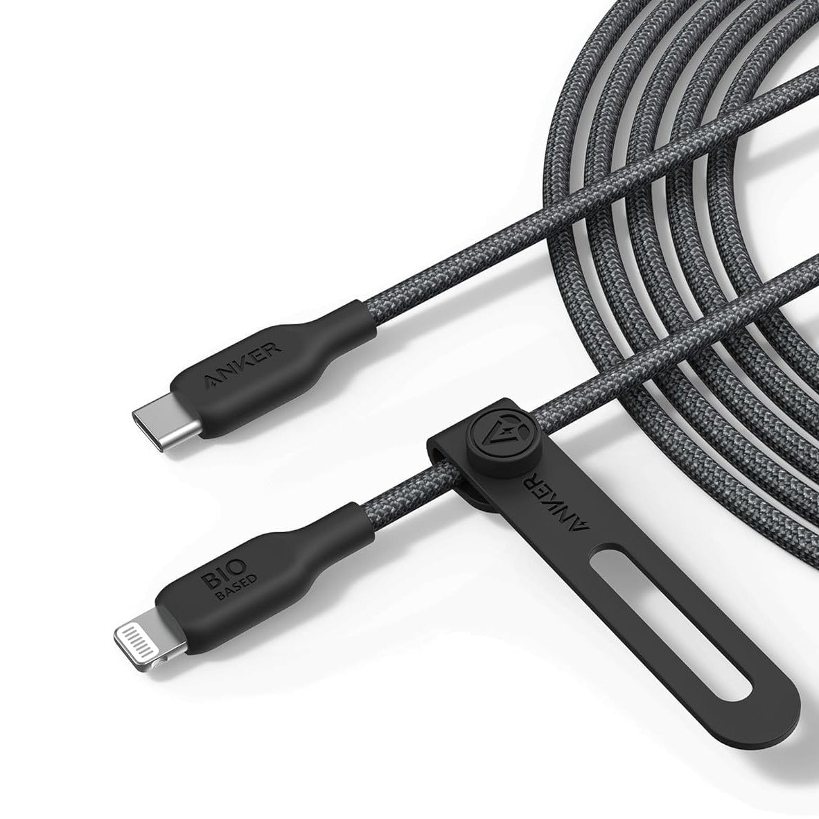 Anker 541 Cable USB-C a Lightning MFi Certificado para iPhone 3 Metros (Bio-Nylon)