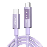UGREEN Uno 100W Cable USB-C a USB-C Carga Rápida con Pantalla LED 1 Metro