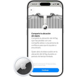 Apple AirTag (2.ª generación) Pack de 4 Localizador Bluetooth para Llaves, Carteras y Más