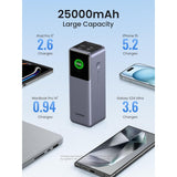 UGREEN Nexode Power Bank 25000mAh 200W con pantalla inteligente