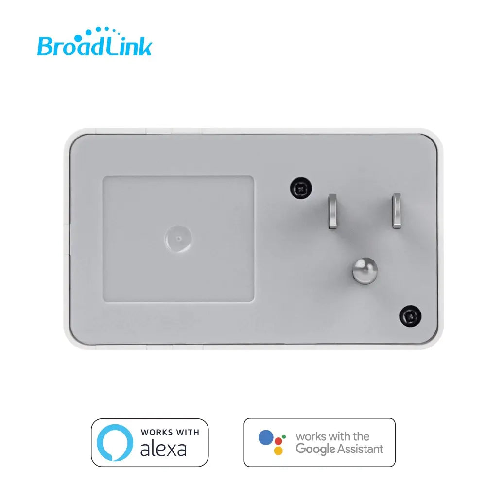 BroadLink Smart Wi-Fi Plug SP3S-US Tomacorriente Inteligente Alexa y Google