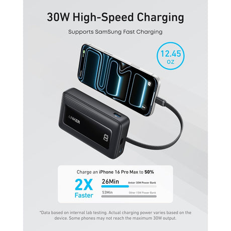 Anker Zolo Power Bank Negro - vista 2