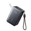 Anker Nano Power Bank (10K, 45W, Cable USB-C Retráctil Integrado)