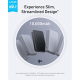 Anker MagGo Power Bank (10K, Slim) MagSafe Qi2 15W Certificada para iPhone 17/16/15