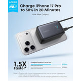 Anker Nano Power Bank (10K, 45W, Cable USB-C Retráctil Integrado)
