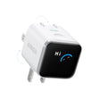 Anker Nano Cargador Inteligente 45W GaN con Pantalla para iPhone 17/16/15 Series