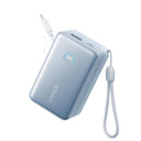Anker Nano Power Bank (10K, 45W, Cable USB-C Retráctil Integrado)