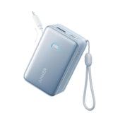 Anker Nano Power Bank (10K, 45W, Cable USB-C Retráctil Integrado)