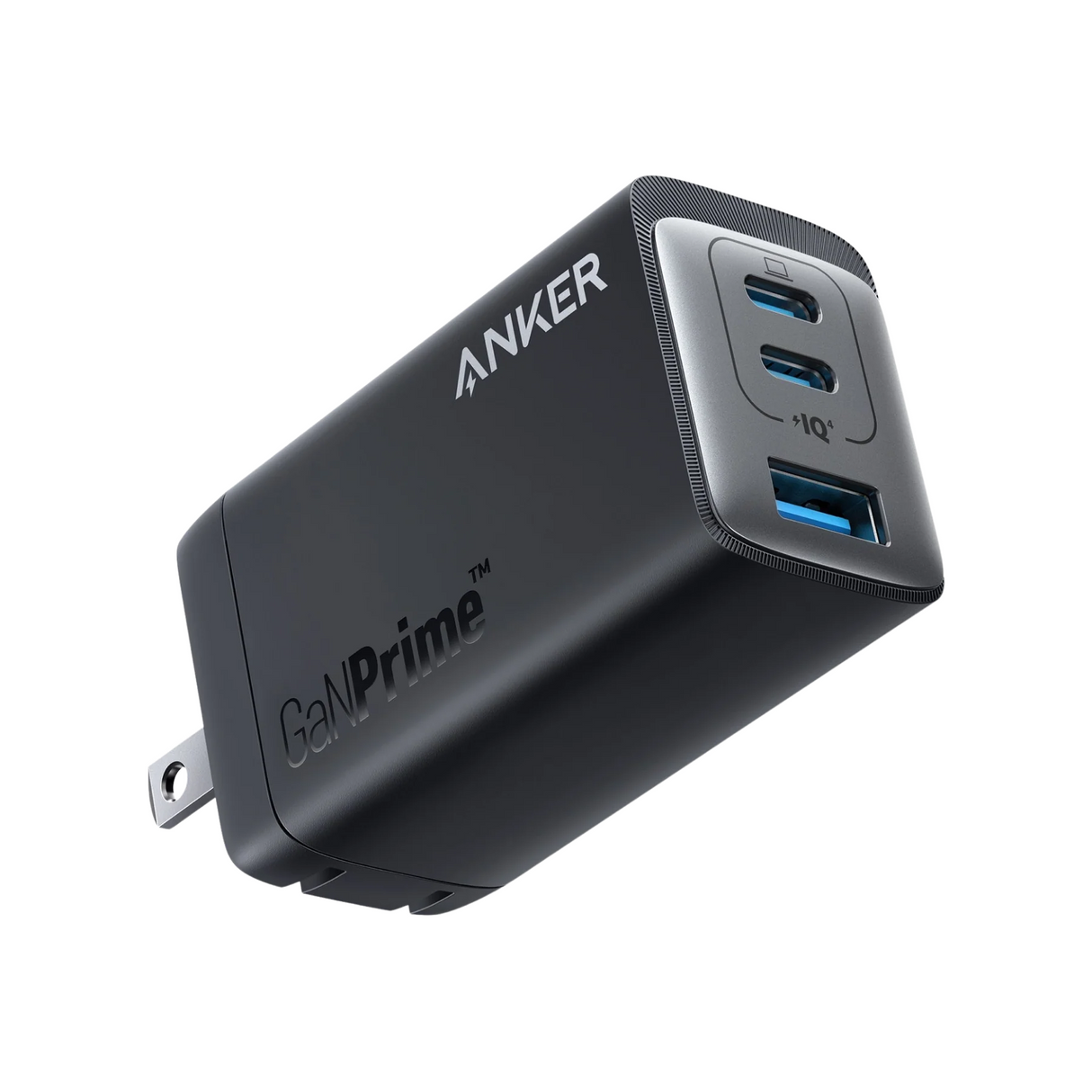 Anker 735 (GaNPrime 65W) Cargador Compacto Rápido de 3 puertos para MacBook Pro/Air, iPad Pro, S20/S10, Dell XPS 13, Note 20/10+, iPhone 13/Pro, Pixel y más