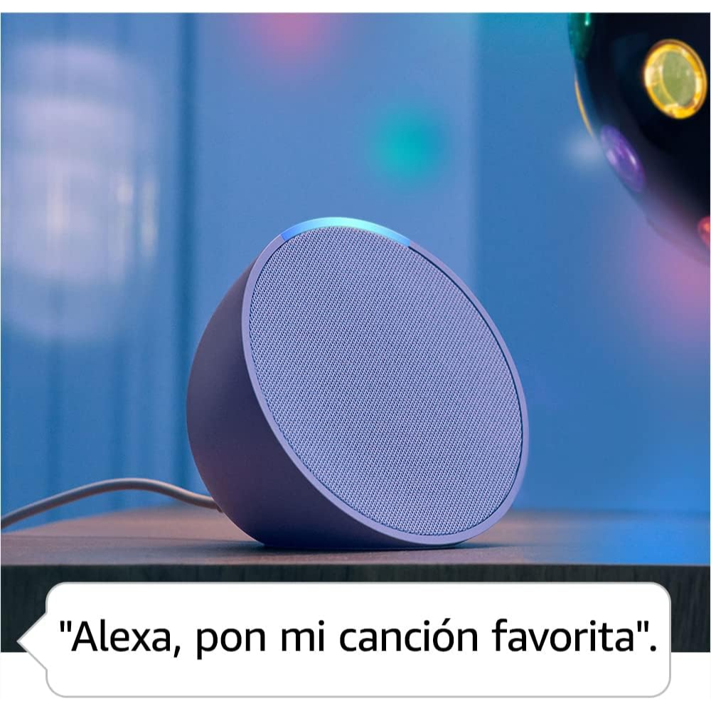 Echo Pop | Parlante inteligente y compacto con sonido definido y Alexa