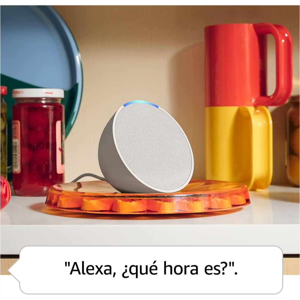 Echo Pop | Parlante inteligente y compacto con sonido definido y Alexa