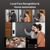 Cargar imagen en el visor de la galería, Aqara Video Doorbell G4 (timbre incluido), Video Timbre HomeKit Full HD 1080p, reconocimiento facial local, inalámbrico o con cable, compatible con Apple Home, Alexa y Google