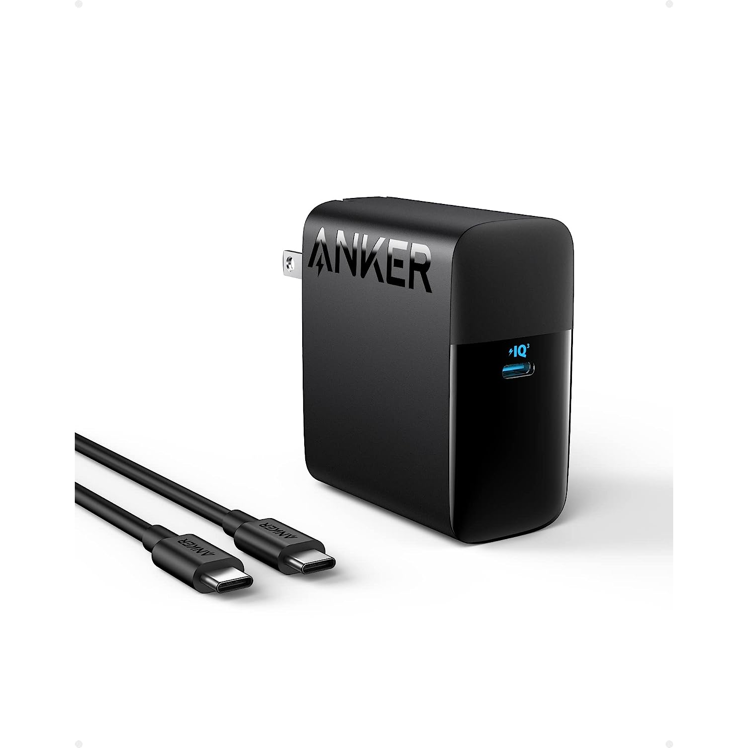 Anker 317 Cargador 100W USB-C Rápido PIQ 3.0 para MacBook Air/Pro, iPad Pro, y más (cable USB-C incluido)