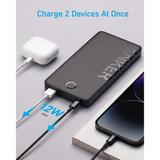 Anker 323 10,000mAh USB-C Power Bank 12W (PowerCore PIQ)