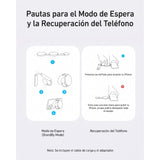 Anker MagGo Estación de Carga Inalámbrica MagSafe (3 en 1 pad plegable) Certificado 15W Qi2 con Adaptador y Cable