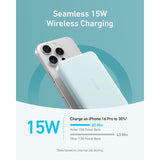 Anker MagGo Power Bank (10K, Slim) MagSafe Qi2 15W Certificada para iPhone 17/16/15