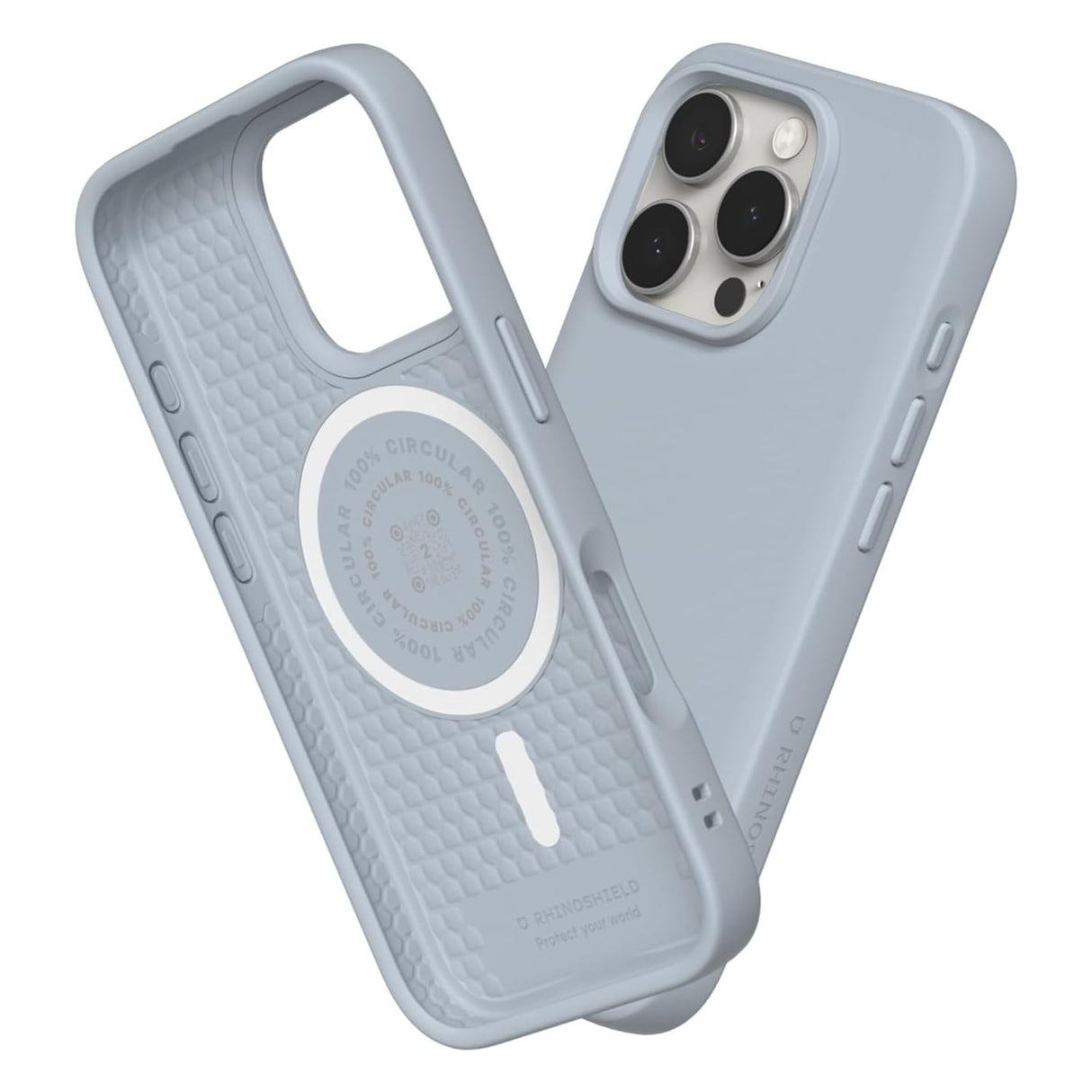RhinoShield SolidSuit iPhone 16 Pro Max - Gris Ceniza