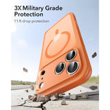 ESR iPhone 17 Pro Classic Hybrid Case con MagSafe y Control de Cámara Protección Grado Militar Esmerilado