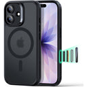 ESR iPhone 17 Classic Hybrid Case con MagSafe y Control de Cámara Protección Grado Militar Esmerilado