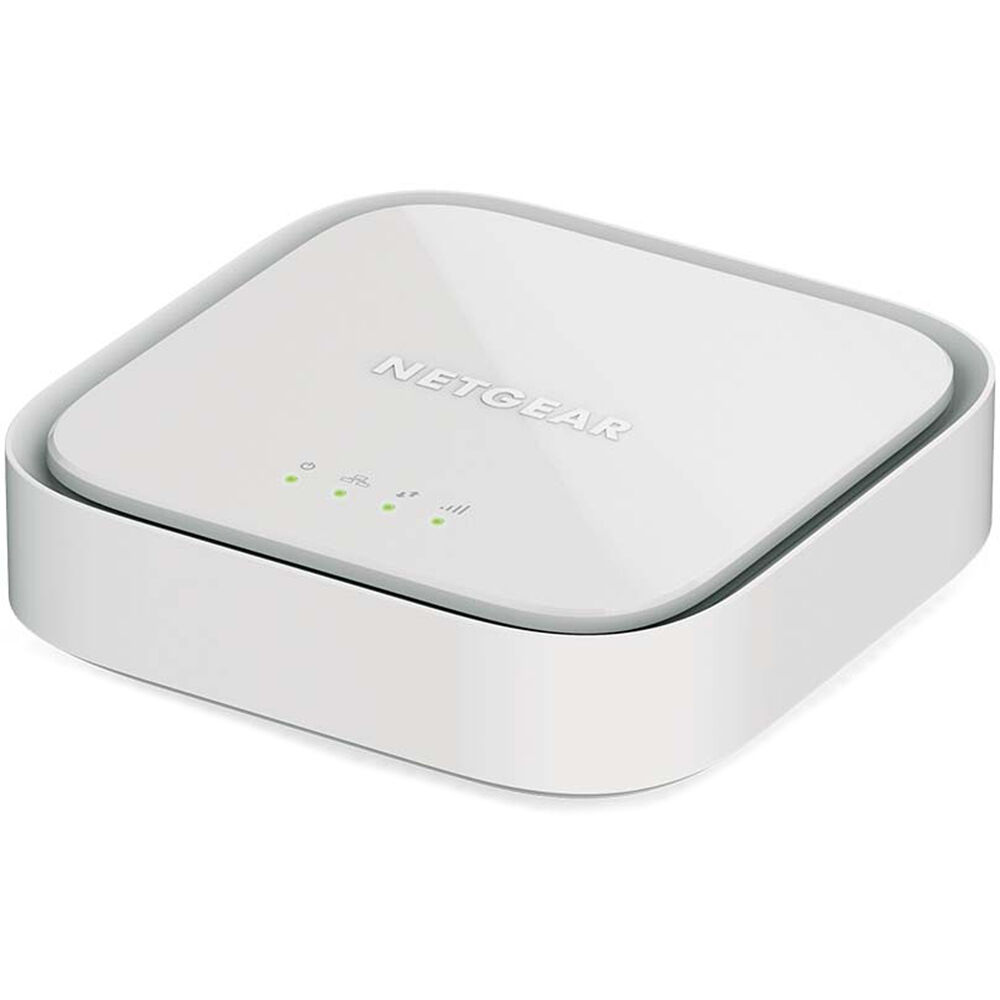Netgear LM1200 Módem 4G LTE, vista angular