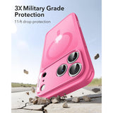 ESR iPhone 17 Pro Max Classic Hybrid Case con MagSafe y Control de Cámara Protección Grado Militar Esmerilado