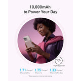 Anker MagGo Power Bank (10K, Slim) MagSafe Qi2 15W Certificada para iPhone 17/16/15