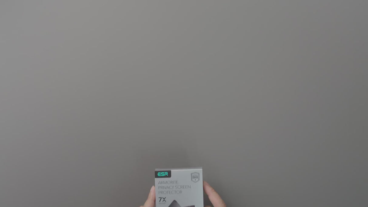 ESR Paquete de 3 Micas de Vidrio 9H+ Privacidad Antiespía Armorite para iPhone 17 Pro Max