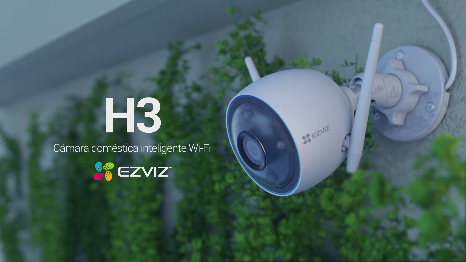 EZVIZ H3 2K Cámara 3MP para hogar inteligente con wifi | Para Exteriores