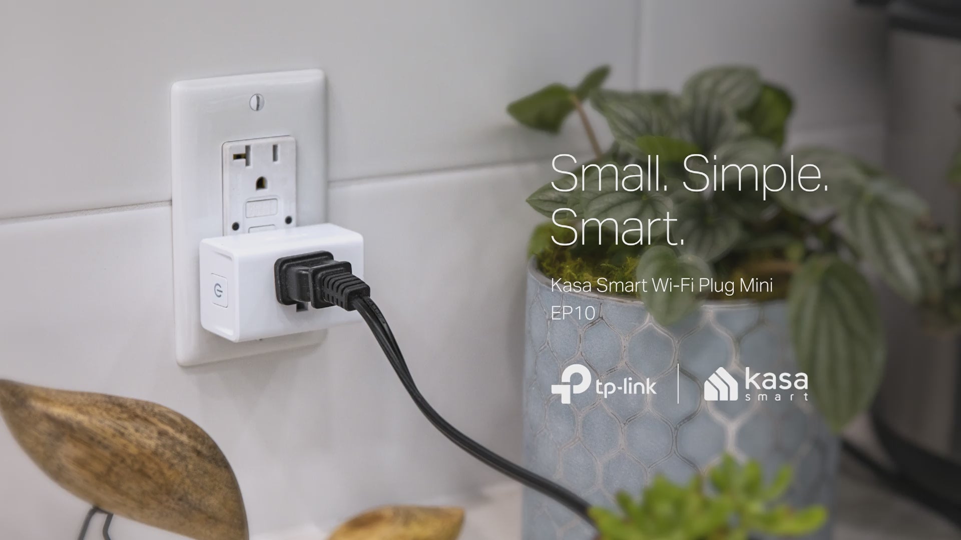 Kasa Smart Plug Mini 15A Enchufe Inteligente WiFi Alexa, Google Home & IFTTT 4-Pack