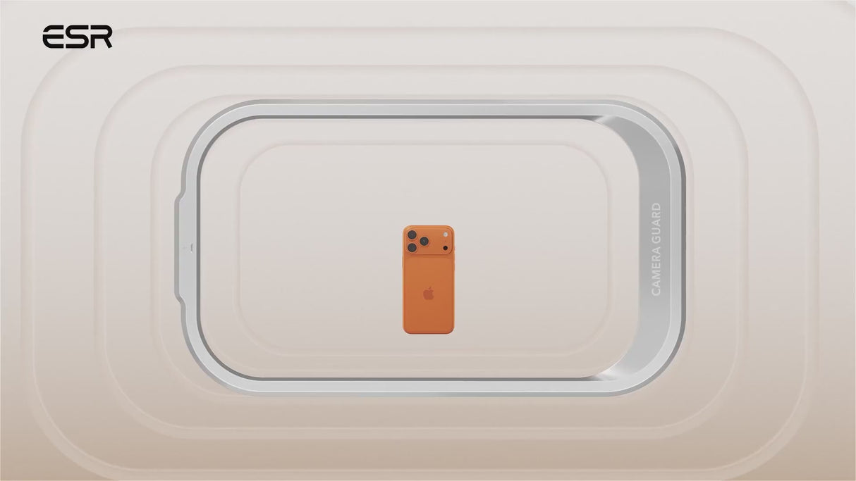 ESR iPhone 17 Pro Max Classic Hybrid Magnetic Case con Stand, MagSafe y Control de Cámara Protección 3x