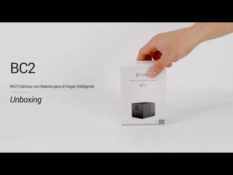 EZVIZ BC2 Cámara WiFi con Batería para Hogar Inteligente | Para Interiores