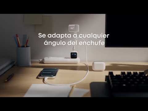 Anker Nano Cargador Inteligente 45W GaN con Pantalla para iPhone 17/16/15 Series