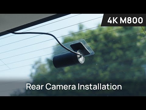 70mai 4K M800 Dash Cam de 2 Canales Frontal + Trasera STARVIS 2 IMX678 + 128GB eMMC Soporta 4G LTE