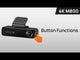 70mai 4K M800 Dash Cam de 2 Canales Frontal + Trasera STARVIS 2 IMX678 + 128GB eMMC Soporta 4G LTE