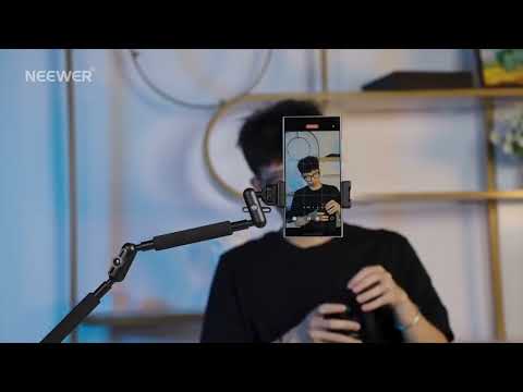 NEEWER 22" Brazo Mágico Articulado con Abrazadera C, Montura de Cámara, Micrófono Boom, Teléfono, Webcam
