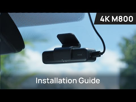 70mai 4K M800 Dash Cam de 2 Canales Frontal + Trasera STARVIS 2 IMX678 + 128GB eMMC Soporta 4G LTE