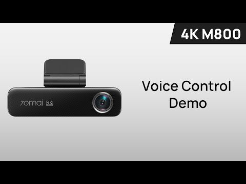 70mai 4K M800 Dash Cam de 2 Canales Frontal + Trasera STARVIS 2 IMX678 + 128GB eMMC Soporta 4G LTE