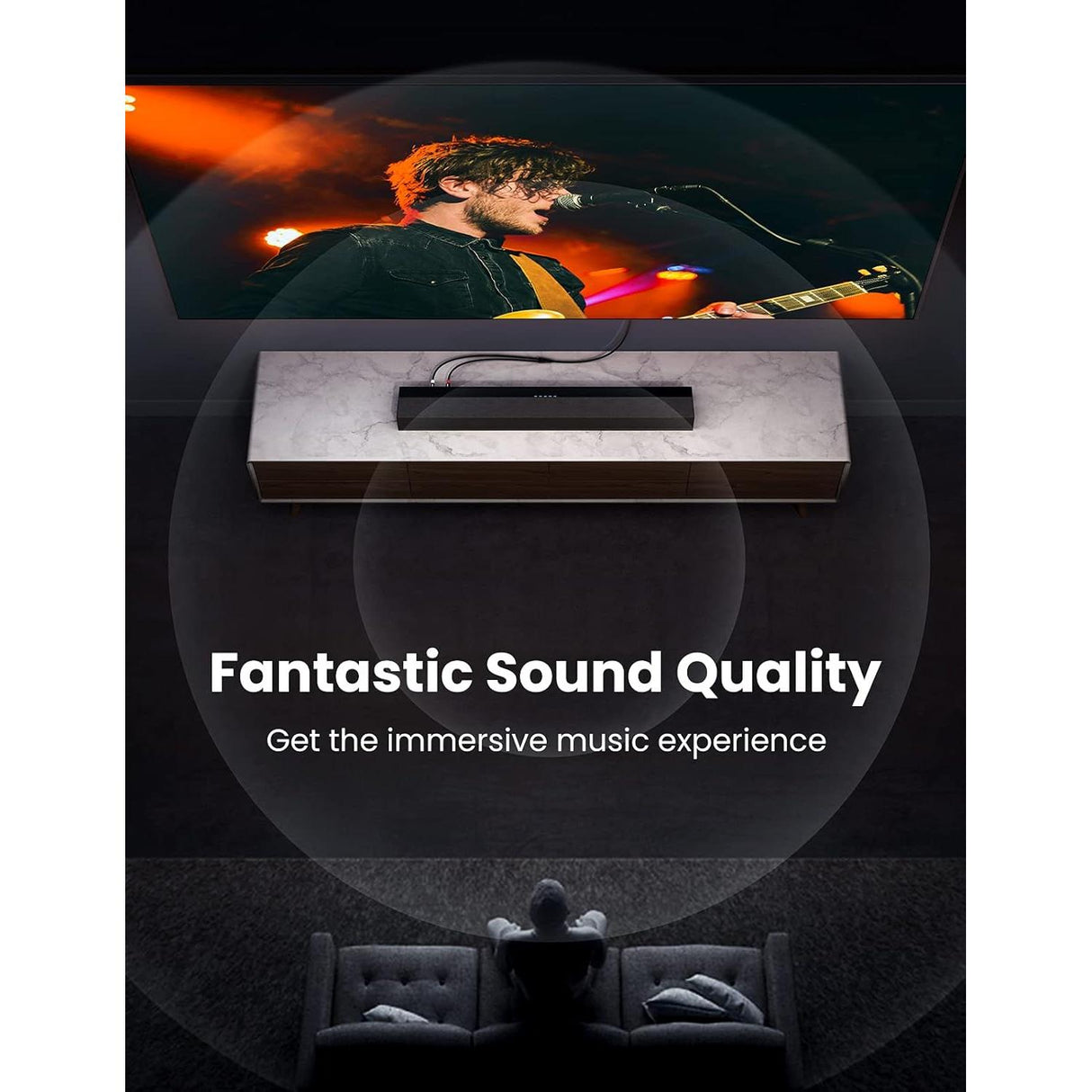 UGREEN Cable 3.5mm a RCA Sonido HiFi Carcasa de Metal 3 Metros