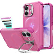 ESR iPhone 17 Cyber Tough Magnetic Case con Stand, MagSafe y Control de Cámara Protección Grado Militar 7X