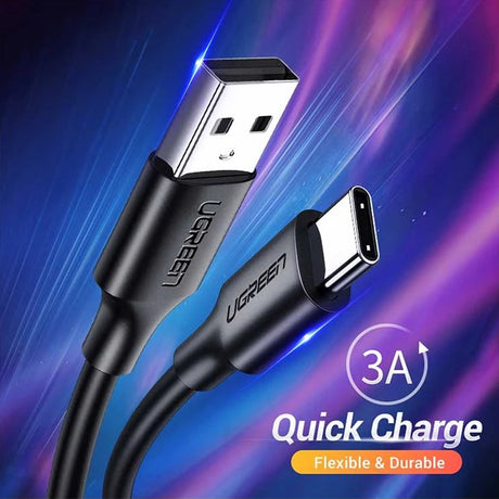 Cable UGREEN USB-A a USB-C 3 metros - uso con dispositivo