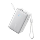 Anker Nano Power Bank (10K, 45W, Cable USB-C Retráctil Integrado)