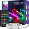 Govee Tira LED Luces RGBIC Arcoíris Segmentos de Color WiFi Inteligente Alexa y Google Assistant