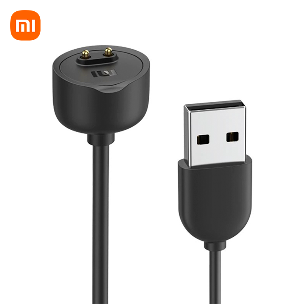 Cargador Magnético para Xiaomi Mi Band 5,6 y 7 USB Negro