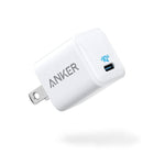 Anker PowerPort III Nano 20W Cargador USB C PIQ 3.0 Carga Rápida iPhone 11/12/13/Mini/Pro/Max/, Galaxy, Pixel 4/3, iPad Pro