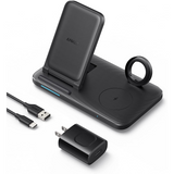 Anker 335 Estación de Carga Inalámbrica 3 en 1 para iPhone 12/13 Mini/Pro/Max, AirPods Pro y Apple Watch Series 7/SE (cable del reloj no incluido)