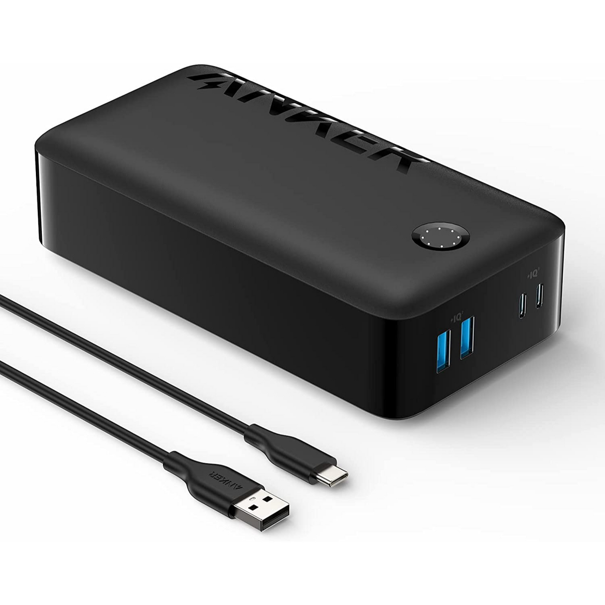 Anker 347 Power Bank 40,000mAh (PowerCore 40K), con carga USB-C de alta velocidad 30W, para MacBook, iPhone 13/14 Series, Samsung Galaxy, iPad, AirPods y más