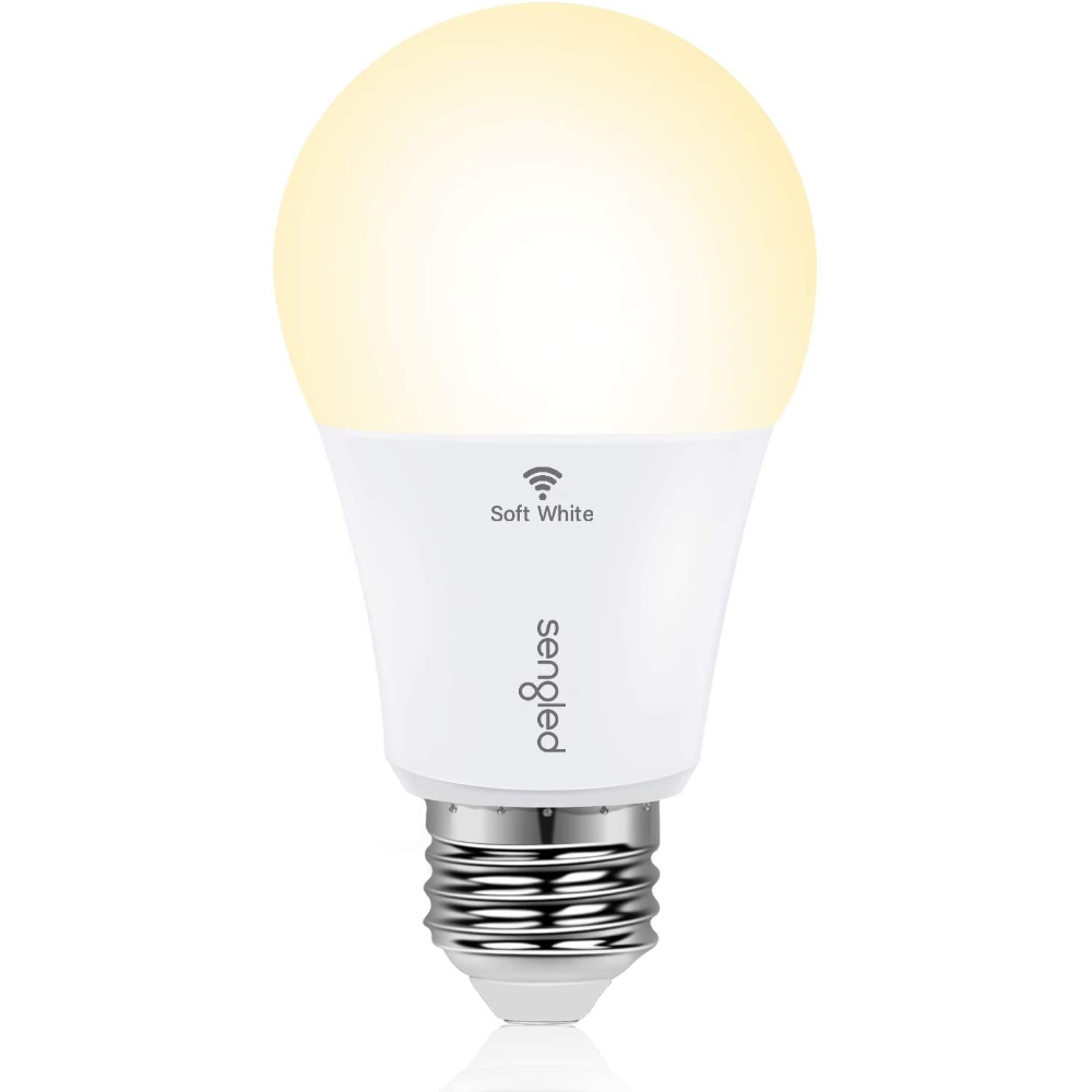 Foco Smart Sengled Wi-Fi LED Soft White A19 No Requiere Hub 2700K 60W Funciona con Alexa & Google Assistant