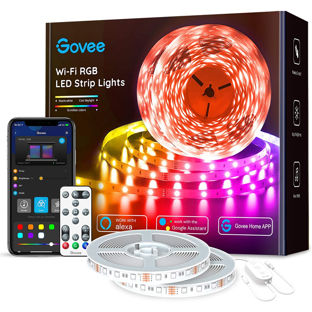 Tiras de luces led RGB Alexa Google Home - InfotecnologiaSur
