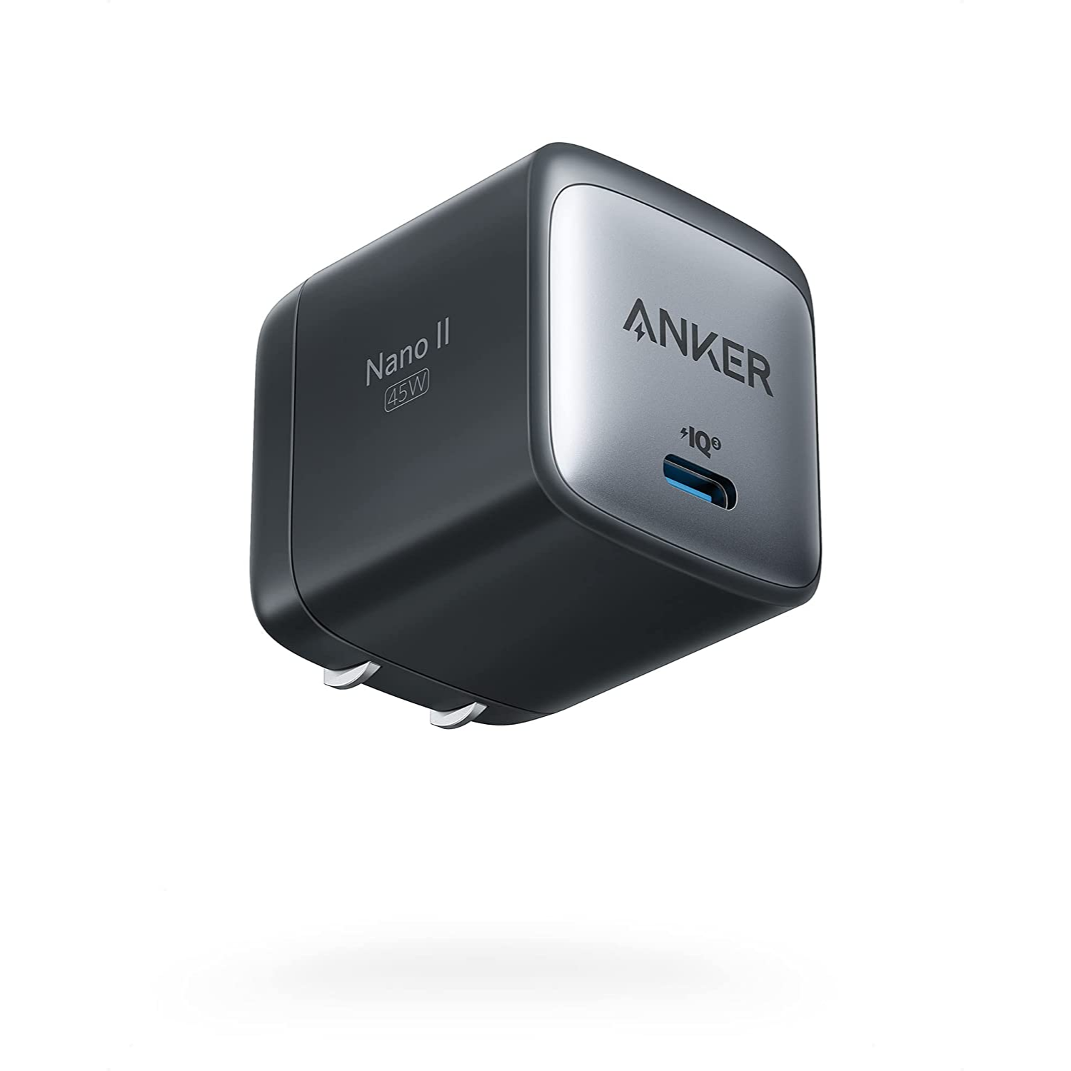 Anker 713 Nano II 45W Cargador USB-C Compacto Rápido para MacBook Pro 13, Galaxy S22/S22 +/S22 Ultra /S21, Note 20/10, iPhone 13/Pro/Max, iPad Pro, Pixel y más